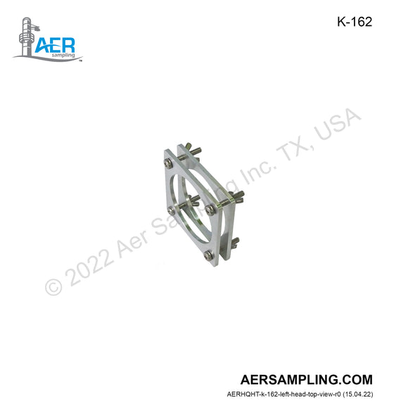 Aer Sampling product image K-162 filter holder clamp kit viewed from left head top