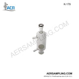 Aer Sampling product image K-179 resin trap kit viewed from left head top