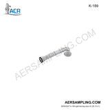 Aer Sampling product image K-189 filter bypass kit viewed from right tail top