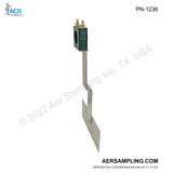 Aer Sampling product image PN-1236 USEPA Method 7 Probe Clamp Assembly viewed from left head top