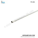 Aer Sampling product image PN-364 6ft 220-240V probe heater viewed from left head top