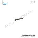 Aer Sampling product image PN-514 SUS M6x40 pan head screw viewed from left head top