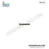 Aer Sampling product image PN-514 SUS M6x40 pan head screw viewed from left