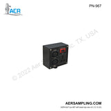 Aer Sampling product image PN-967 Handy Power Box Assembly with Support viewed from left head top
